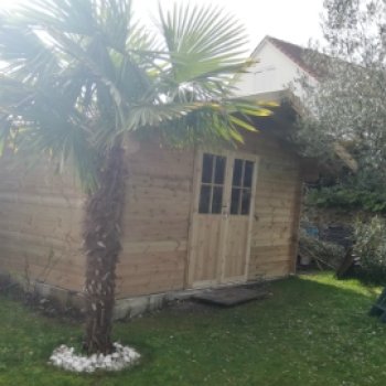 Abri de jardin en bois 2 pentes Abri de jardin en bois 2 pentes